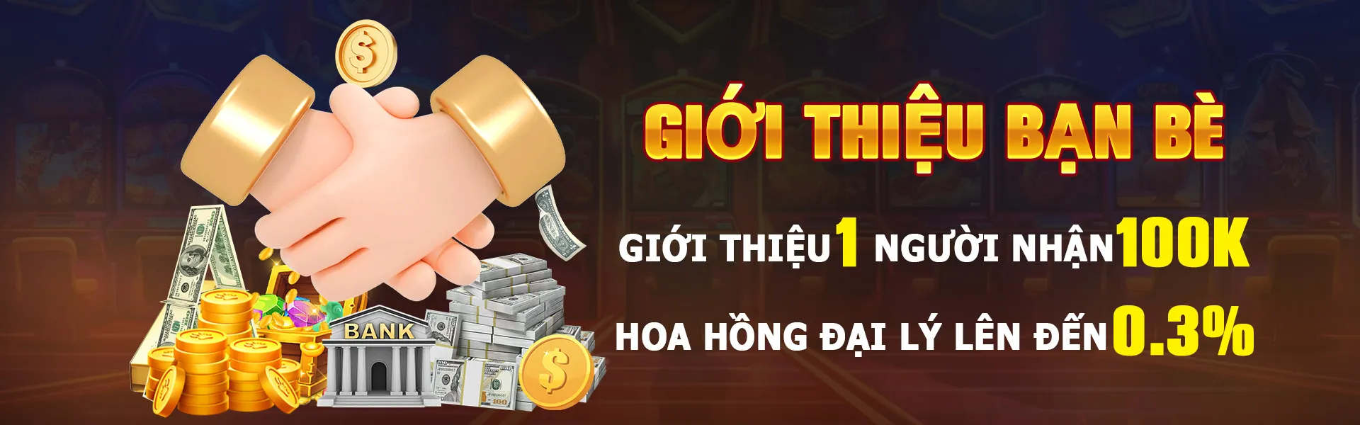 Hình ảnh quảng cáo banca30 nhận 100k
